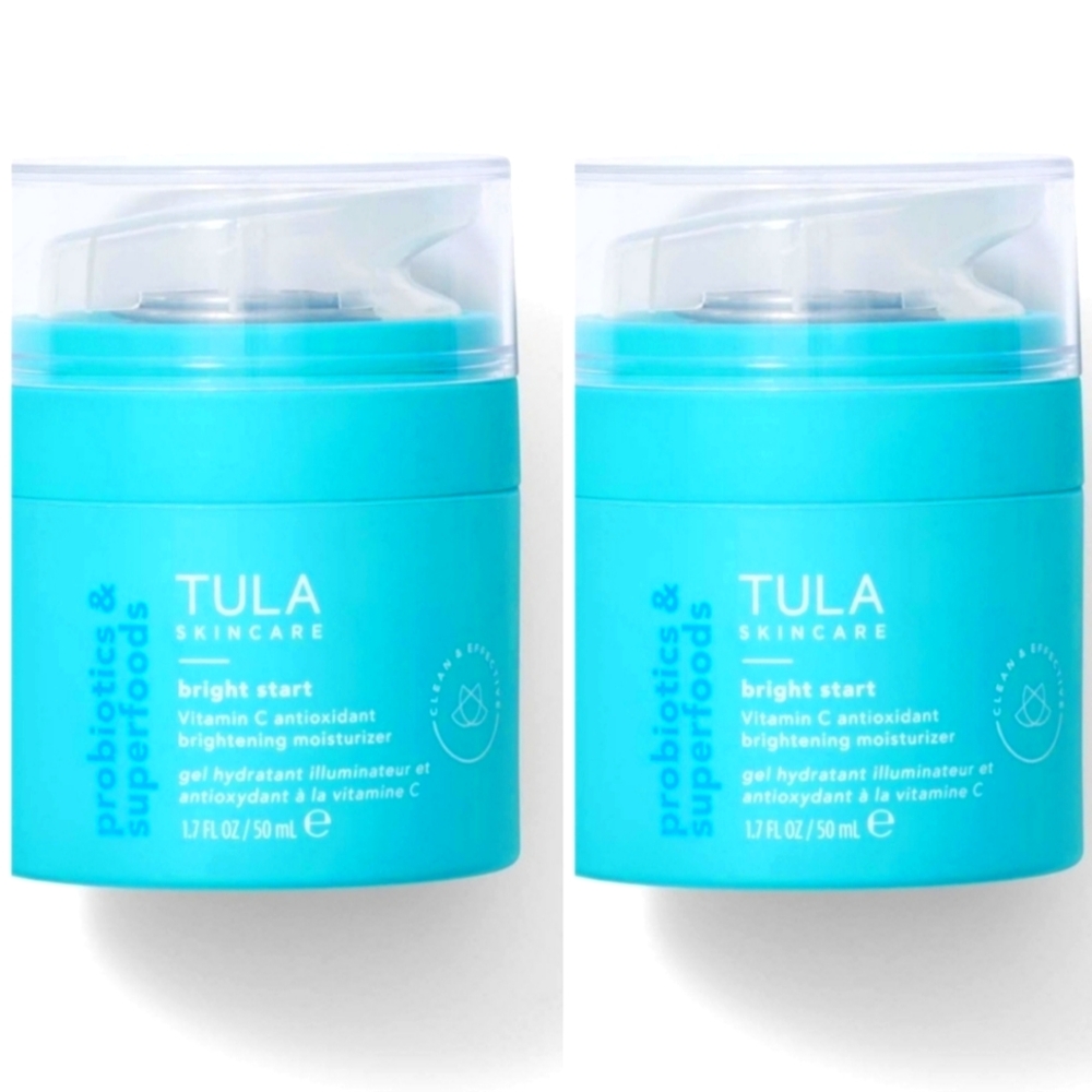 Set: Tula Skincare bright start vitamin C brightening moisturizer (2 Pack NIB)